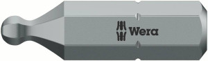 Wera 842/1 Z Sechskant-Bit 3mm Werkzeugstahl legiert, zhhart D 6.3