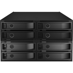 ICY BOX Backplane 4x 2.5 U.2 SSD - LED Anzeige Untersttzt Windows
