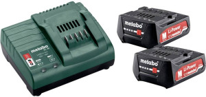 Metabo Basic-Set 12V 2 x 2.0Ah 685300000 Werkzeug-Akku und Ladegert