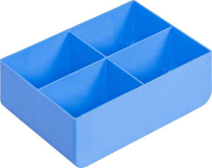 Alutec 66023 66023 Werkzeugeinlage 4fach (L x B x H) 153 x 111 x 52mm