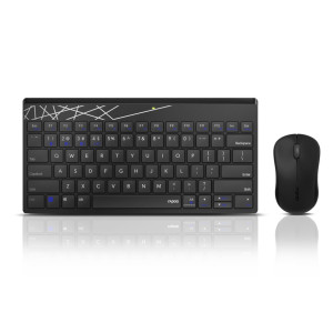 Rapoo 8000M Desktop-Set - Schwarz