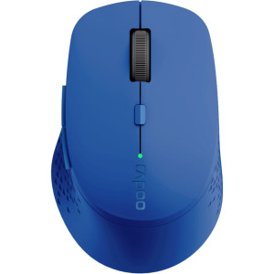 Rapoo Kabellose lautlose Multi-Mode-Maus "M300", Blau Einstellbarer