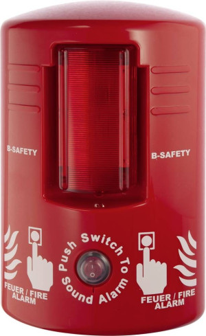 B-SAFETY TOP-ALARM Rauchwarnmelder batteriebetrieben