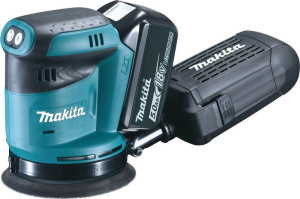 Makita DBO180RTJ Akku-Exzenterschleifer 18V