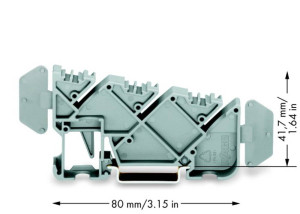 WAGO 812-140 Sammelschienentrger 25St.