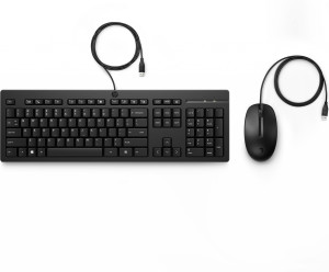 Hewlett Packard HP 225 Maus und Tastatur kabelgebunden (deutsches