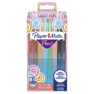 1x16 Paper Mate Filzstifte Flair Candy Pop M