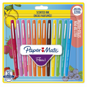 1x12 Paper Mate Flair Filzstifte Scented M