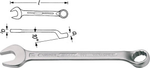 Hazet 603-10 Ring-Maulschlssel 10mm