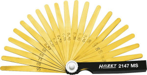 Hazet 2147MS Fhlerlehre 0.05 - 1mm Anzahl Bltter: 20