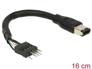 Delock Kabel FireWire A auf Pfostenstecker