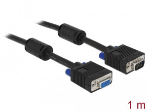 Delock Verlngerungskabel SVGA 1m Stecker-Buchse
