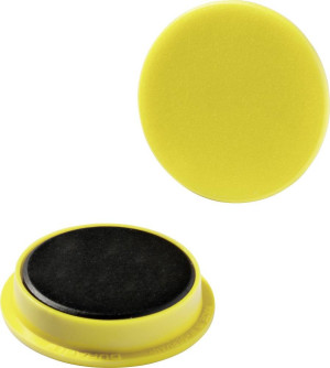 Durable Magnet 475404 () 37mm rund Gelb 1 Set 475404