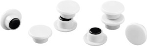 Durable Magnet 475102 () 15mm rund Wei 1 Set 475102