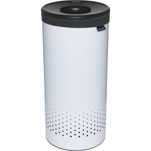 Brabantia Wschekorb, 35 L dunkelgrau / weiss