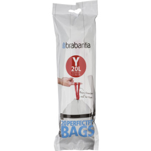 Brabantia PerfectFit Mllbeutel Typ Y, 20 L, 20 Stck