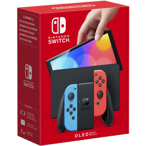 Nintendo Switch (OLED-Modell) Neon-Rot/Neon-Blau