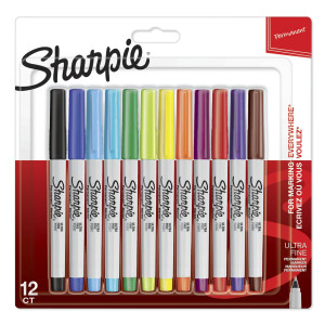 1x12 Sharpie Permanentmarker UF 12 Farben
