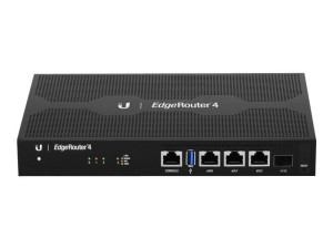 UBIQUITI EdgeRouter 4-Port Router (ER-4) [4x Gigabit-LAN, Konsolen-
