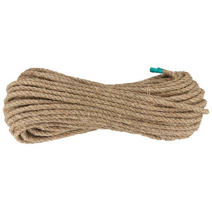 Drner + helmer 190321 DH Hanfseil  6 mm, natur 30m