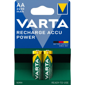VARTA RECHARGE ACCU Power AA 2400mAh Blister 2 - Passend fr Easy