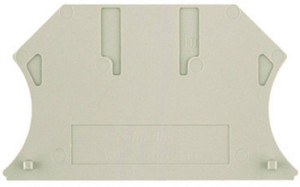 Weidmller Abschlussplatten und Trennwnde WTW EN 1058800000-1 Grau