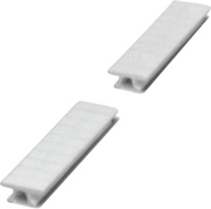 Phoenix Contact ZBF 4/WH-100:UNBEDRUCKT - Zackband flach ZBF 4/WH-100: