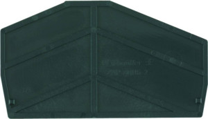 Weidmller Abschlussplatte ZAP ZDU6-2 SW 1814710000-50 50St.