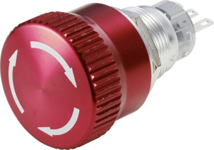 TRU COMPONENTS Not-Aus-Schalter 3A 1 ffner IP65 1St.