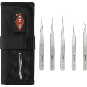 KNIPEX Przisionspinzetten-Set, 5tlg