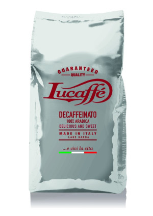 Lucaffe' Lucaff DECAFFEINATO ganze Kaffee Bohnen 700g
