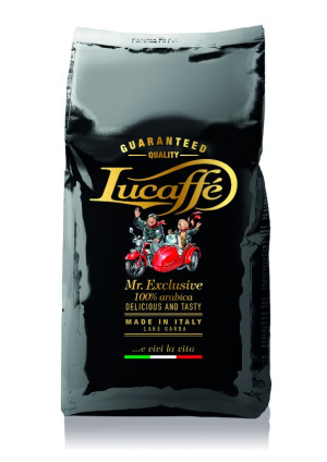 Lucaffe' Lucaff MR. EXCLUSIVE 100% Arabica Kaffee ganze Bohnen 1kg