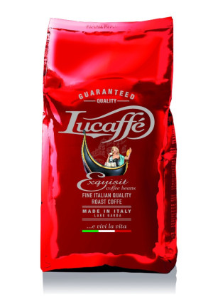 Lucaffe' Lucaff EXQUISIT ganze Bohnen Kaffee 1kg
