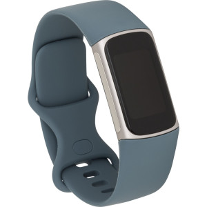 Fitbit Charge 5, Steel Blue/ Platinum Stainless Steel