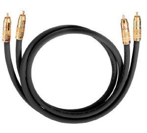 Oehlbach 2047 Audio Anschlusskabel 1.00m Anthrazit