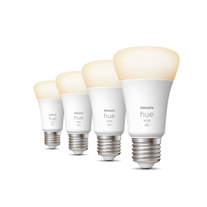 Signify Philips Hue White E27 Viererpack 4x800lm 60W