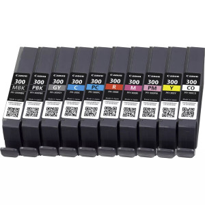 Canon Original PFI-300 Druckerpatronen - 10er Multipack