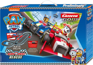 Carrera 20062535 GO!!! PAW Patrol - Ready Race Rescue Start-Set