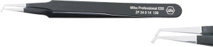 Wiha 32338 SMD-Pinzette Flach, gebogen 4 120mm