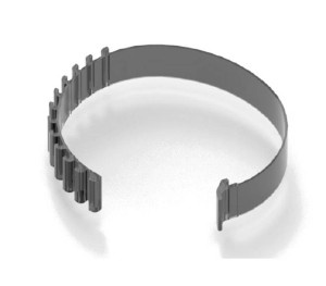 Heidemann 36471 IQ-Clip Gr. M Schwarz 10St.
