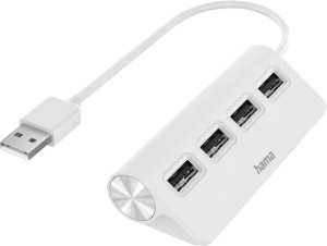 Hama 4 Port USB 2.0-Hub Wei