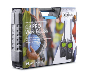 Midland G9 Pro 2er Kofferset C1385.04 PMR-Funkgert 2er Set