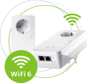 Devolo Magic 2 WiFi 6 Starter Kit Powerline WLAN Starter Kit 8816 EU