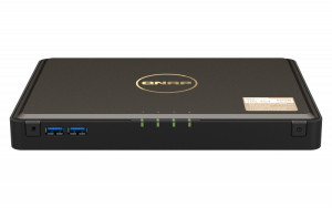 QNAP TurboBookStation TBS-464-8G 4 Einschbe NAS-Server Leergehuse