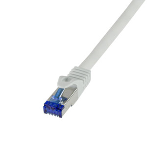 LogiLink C6A082S RJ45 CAT 6a S/FTP 7.50m Grau 1St.
