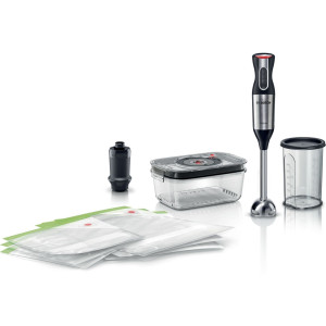 Bosch MS6CM61V2 Stabmixer 1000W Edelstahl, Schwarz