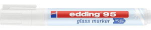 Edding 95 4-95049 Glasmarker Wei 1.5 mm, 3mm