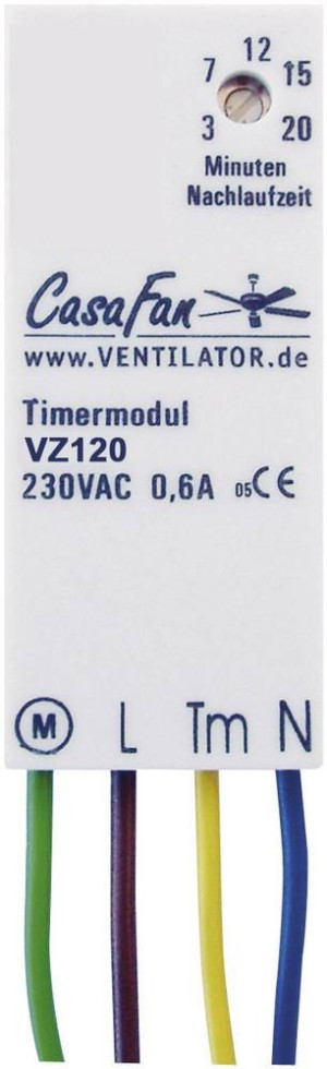 CasaFan VZ 120 Timermodul Wei