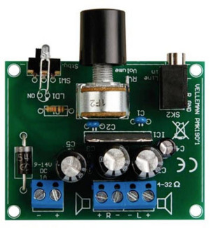 Whadda WSAH190 2x5W-Verstrker fr MP3-Player