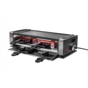 Unold Delice Basic Raclette Schwarz, Edelstahl